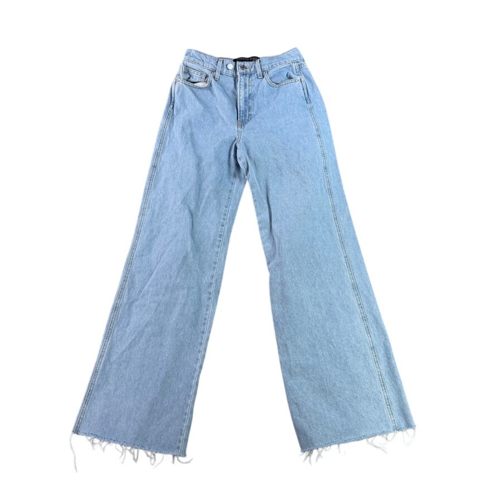 Veronica‎ Beard Taylor Jeans Womens 26 Blue Ridge Relaxed Wide Leg High Rise